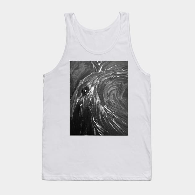 Conjure The Demon B/W Tank Top by heyokamuse